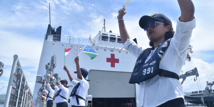 Satgas Port Visit Ukir Sejarah