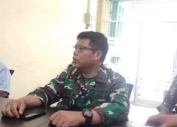 Pasintel Pasmar 3 Sorong Kapten Ferry Napitupulu bantah lakukan pengeroyokan.