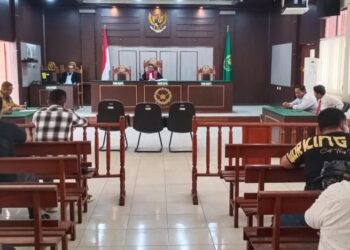 Sidang Praperadilan sah tidaknya penetapan tersangka Veggie Nanlohy.